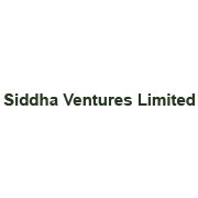 Siddha Ventures Share Price