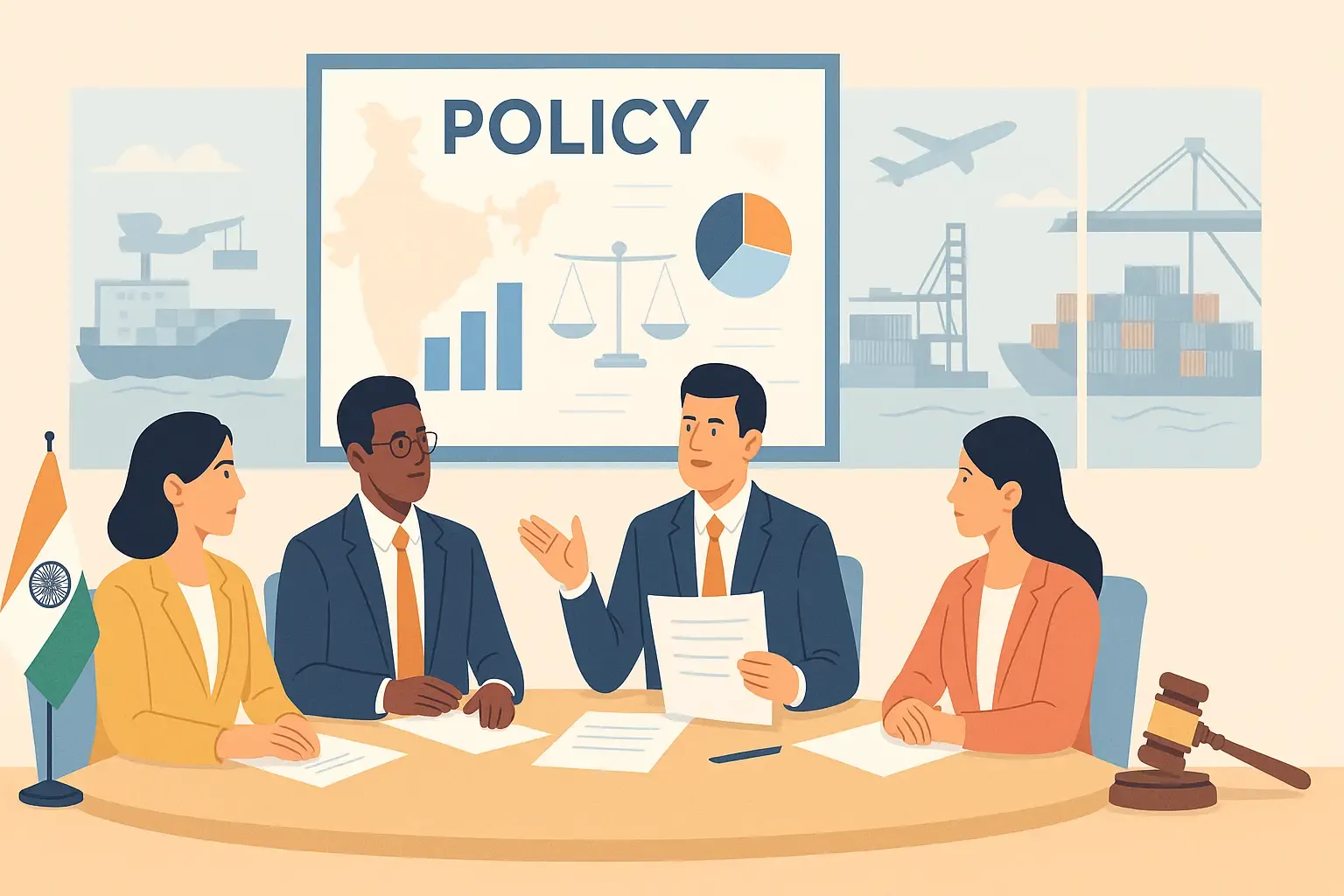 India Unveils ₹2,250 Crore Export Push to Counter Global Tariffs and Trade Shocks