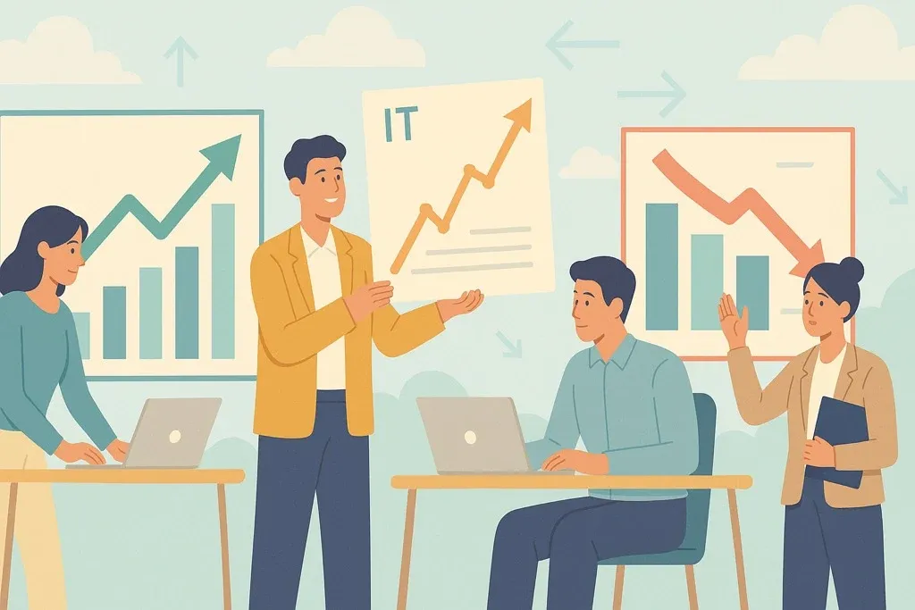 Nifty & Sensex: IT Sector Gains While Market Faces Headwinds Nifty & Sensex: IT Sector Gains While Market Faces Headwinds