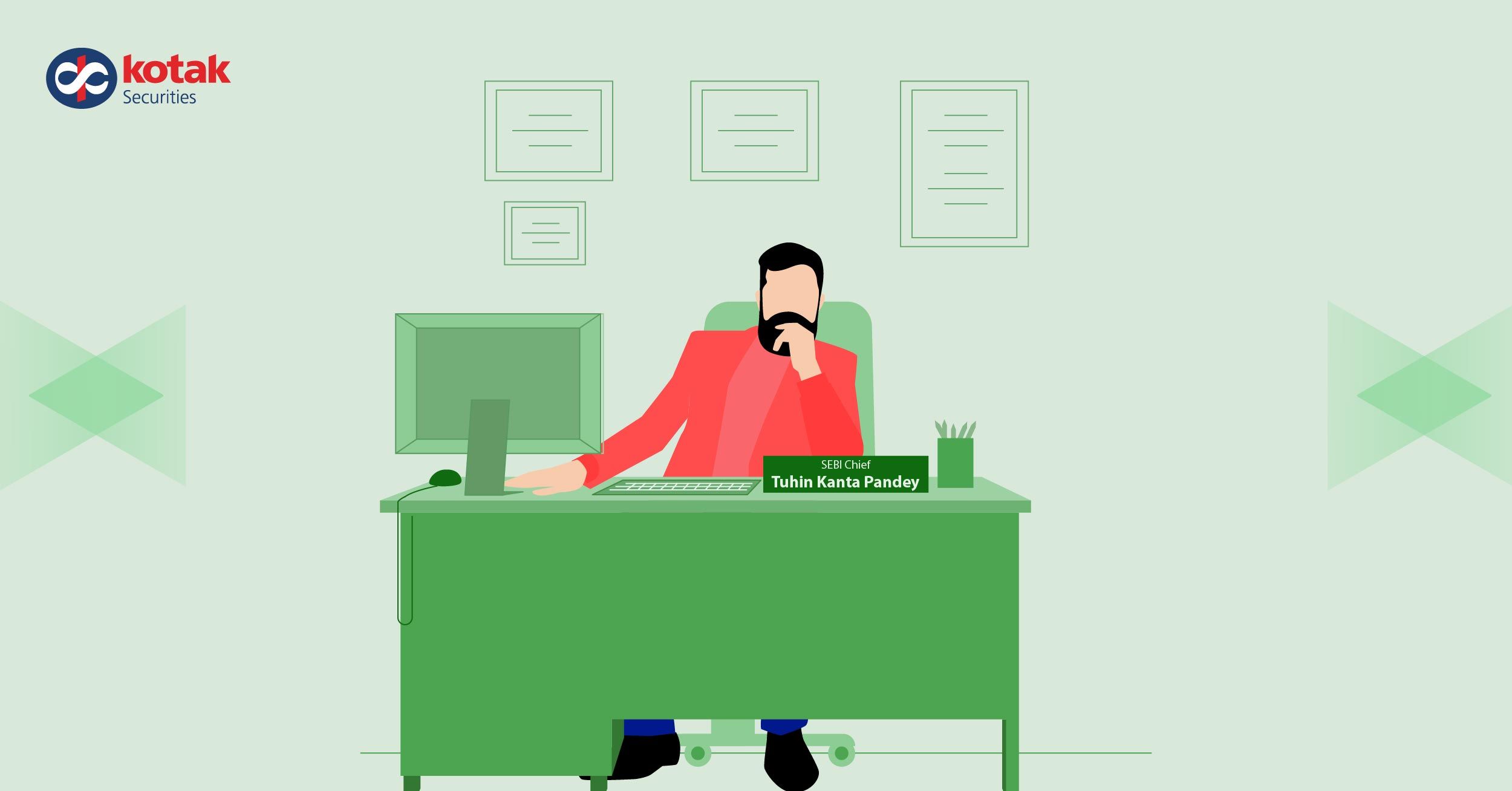 Who has taken over as the new SEBI chief?