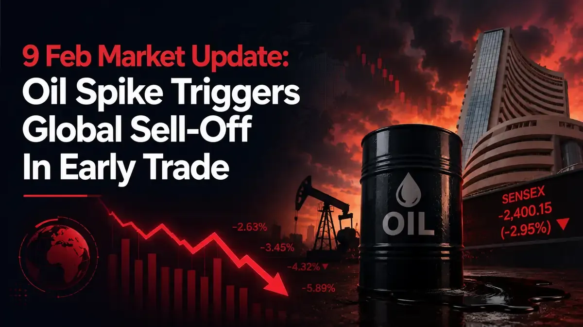 9 Feb Market Update: Oil Spike Triggers Global Sell-Off In Early Trade