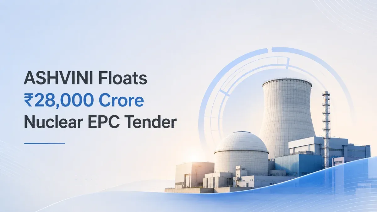 ASHVINI Invites Bids For ₹28,000 Crore Mahi Banswara Nuclear Project 