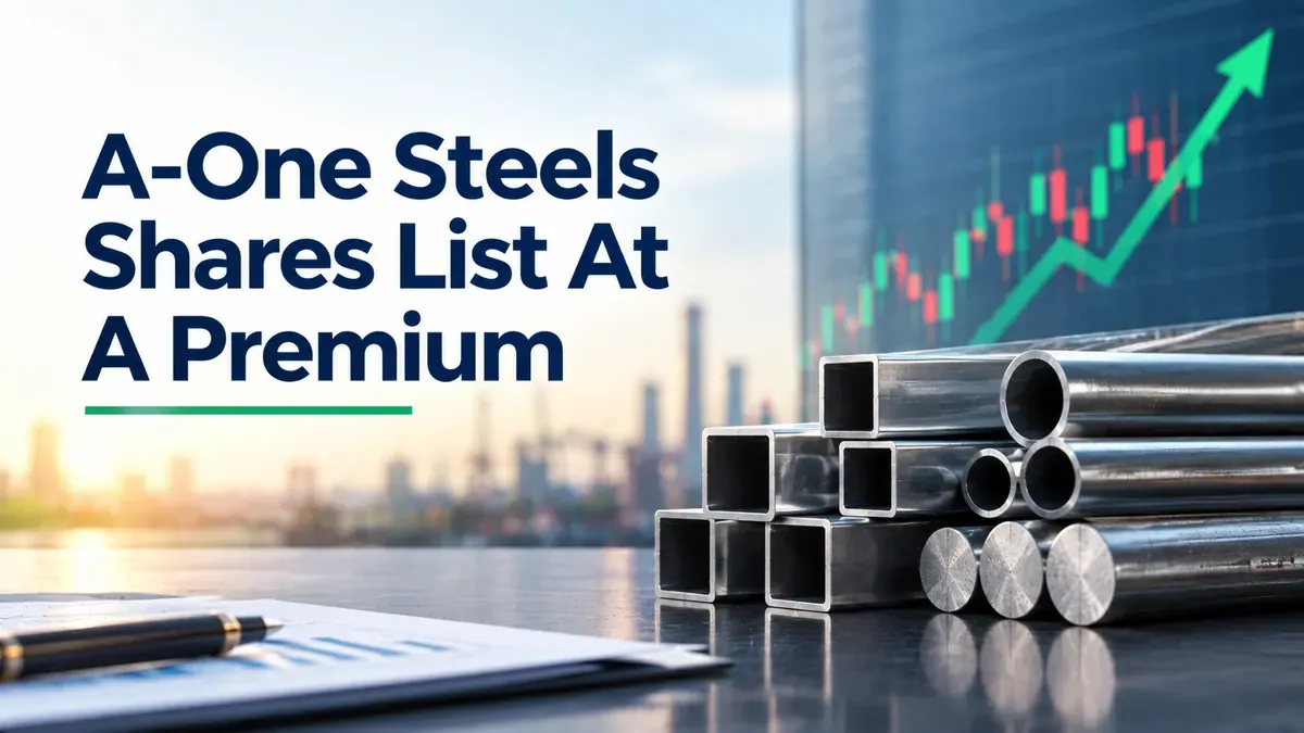 A-One Steels IPO Listing