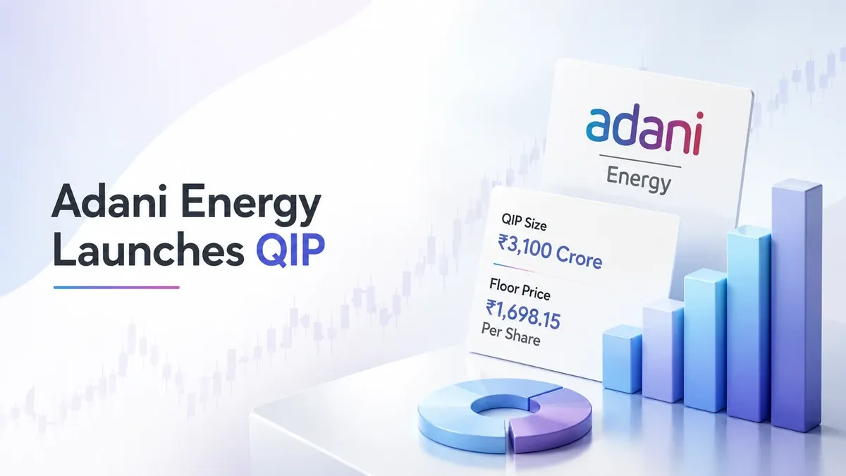 Adani Energy Launches ₹3,100 Crore QIP, Sets Floor Price At ₹1,698.15 Per Share