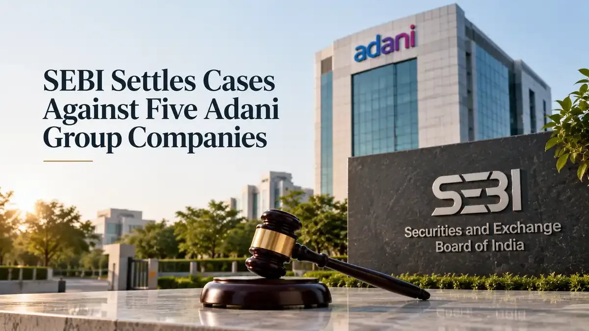 adani group companies settle sebi proceedings for 1 5 crore Adani Group Companies Pay ₹1.5 Crore To Settle SEBI Proceedings