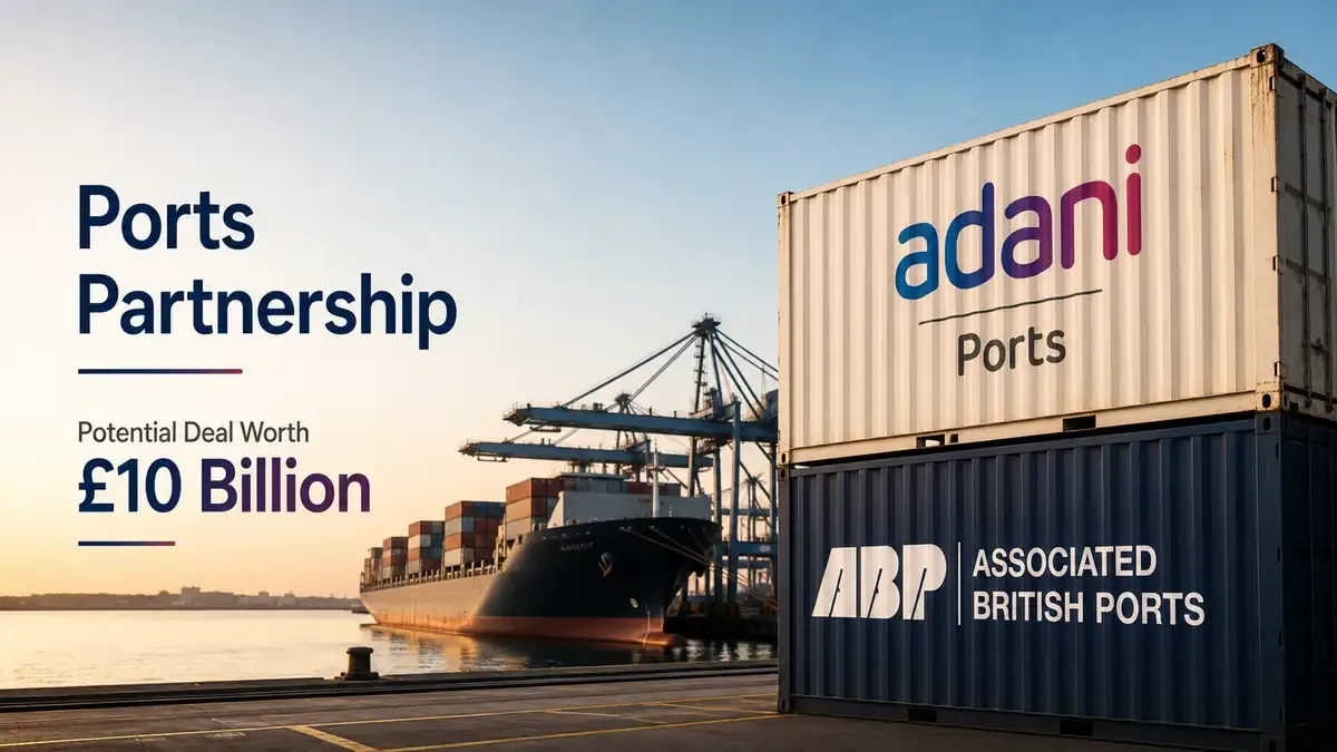 Adani Ports Eyes Controlling Stake In Associated British Ports In Potential £10 Billion Deal 