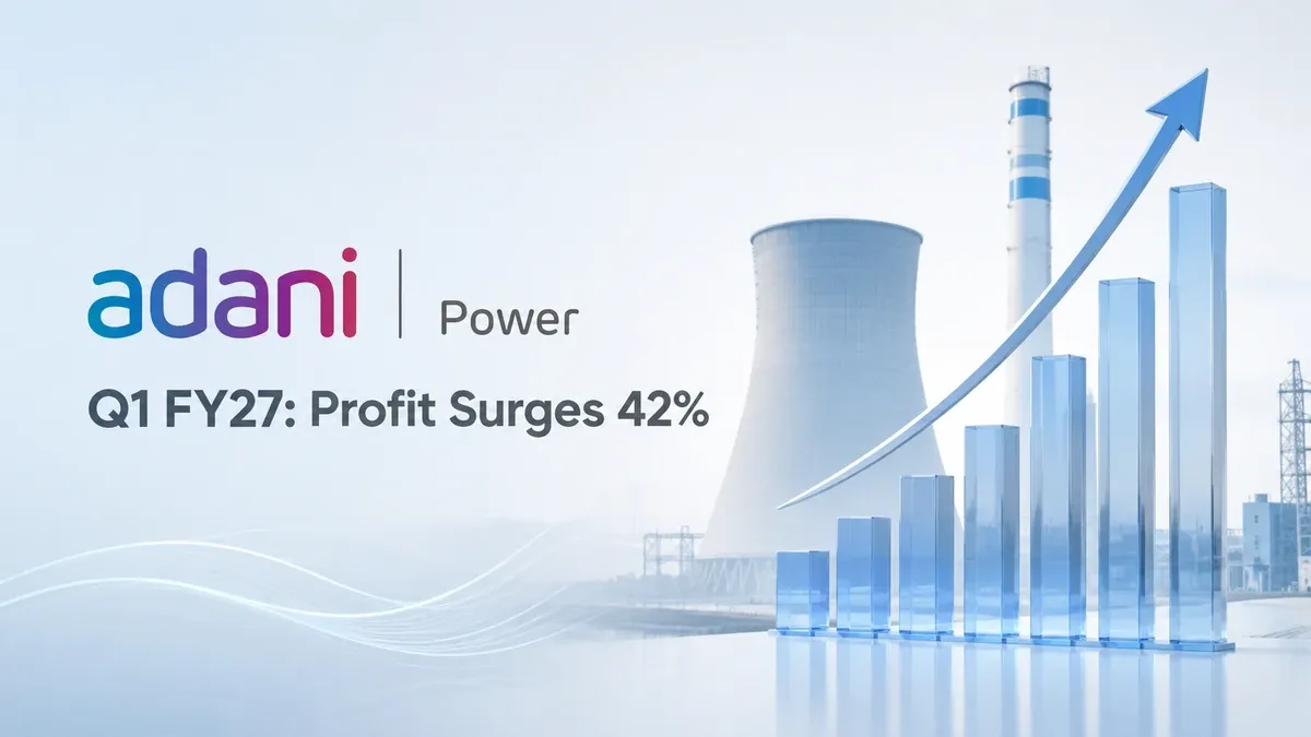 adani power q1 fy27 results net profit at rs 4806 crore revenue up 34 board approves rs 15000 crore qip Adani Power Q1 FY27 Results: Net Profit At ₹4,806 Crore, Revenue Rises 34%; Board Approves ₹15,000 Crore QIP