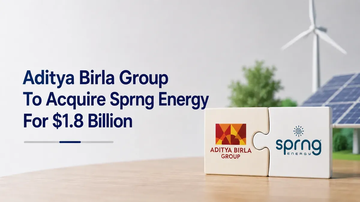 aditya birla acquires sprng-energy 1 8 billion targets 20 gwp Aditya Birla Group To Acquire Sprng Energy