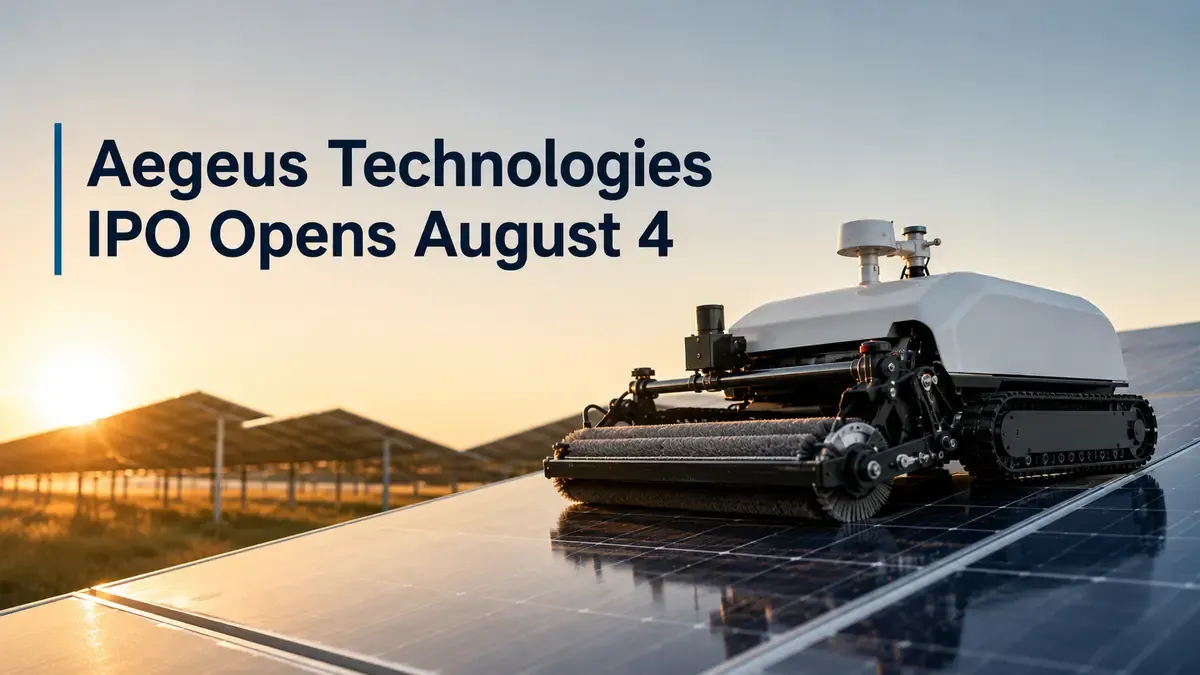 Aegeus Technologies IPO Opens August 4; Price Band Fixed at ₹100-105