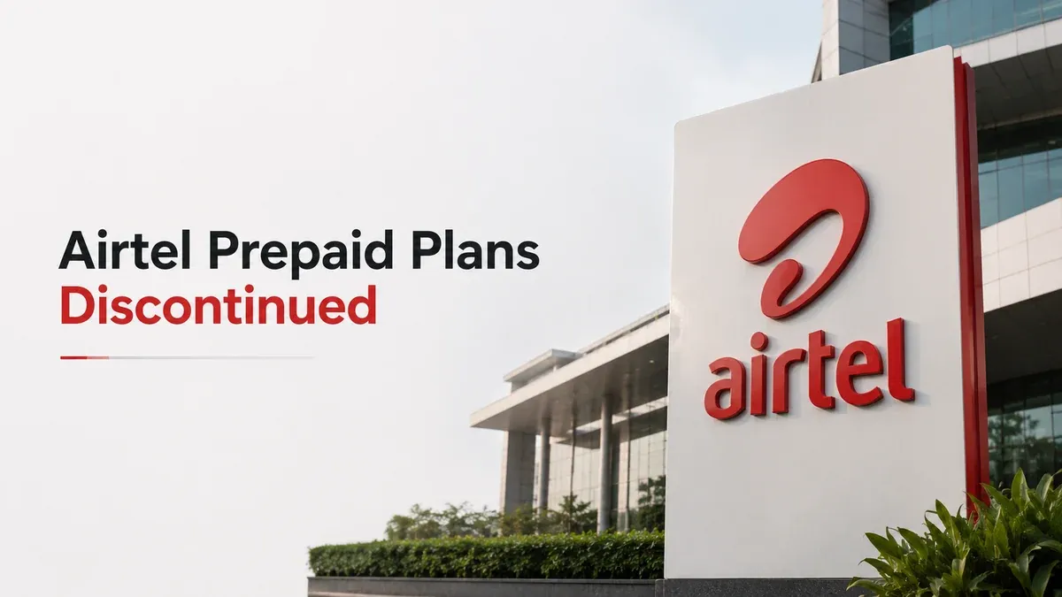 bharti airtel discontinues prepaid plans replacements priced higher Bharti Airtel Discontinues Rs 299, Rs 579, Rs 619, Rs 649 Prepaid Plans; Replacements Priced Up To 16% Higher