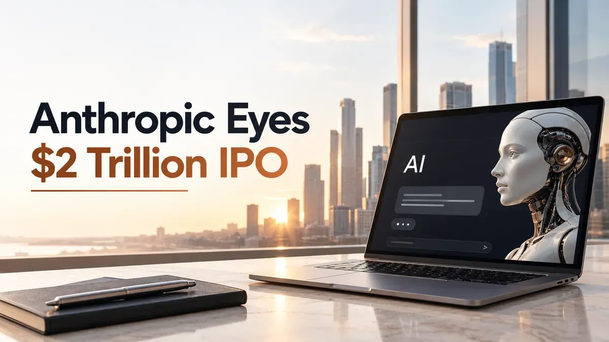 Anthropic Eyes Mid-November 2026 IPO At Potential $2 Trillion Valuation Amid Fierce AI Competition And Market Uncertainty