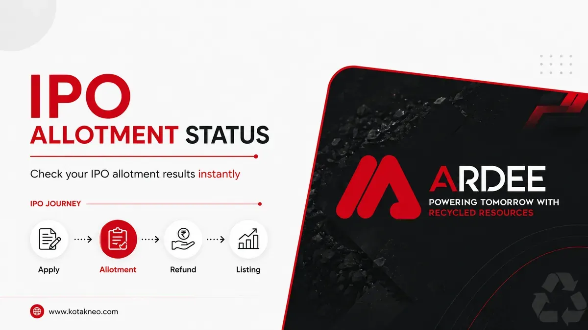 How to Check Ardee Industries IPO Allotment Status Online on KFin Technologies, NSE & BSE