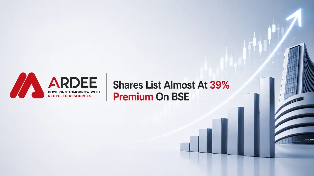 ardee industries shares list at 39 percent premium on bse Ardee Industries IPO Listing