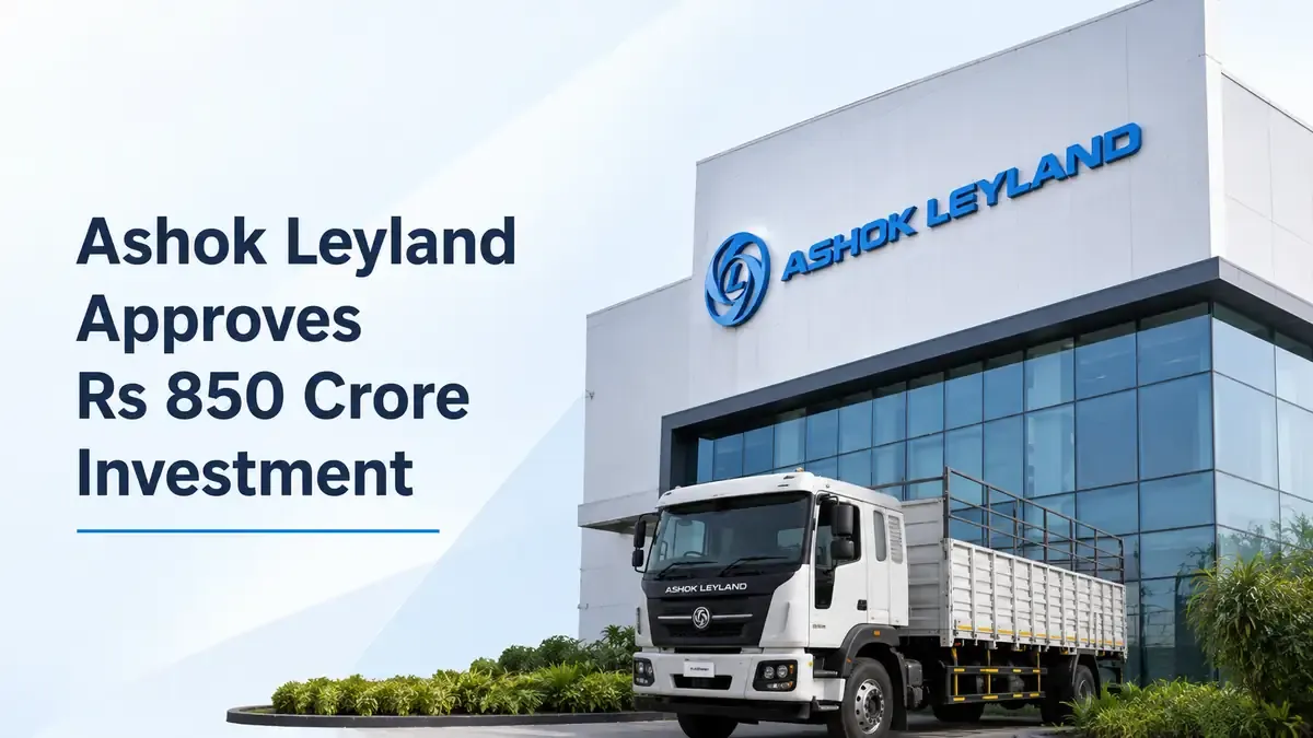 ashok leyland approves rs 850 crore investment in optare and hinduja housing finance Ashok Leyland Approves Rs 850 Crore Investment