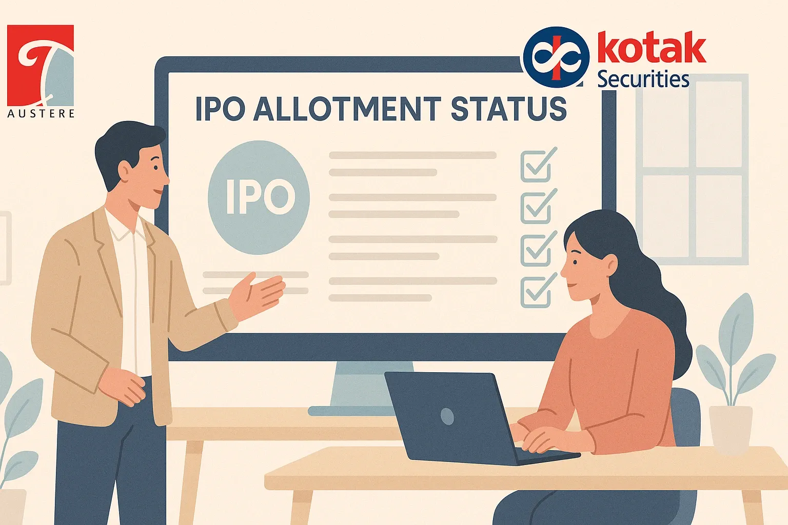 Austere Systems Ltd IPO Allotment Status: Step-by-Step Guide to Check Online