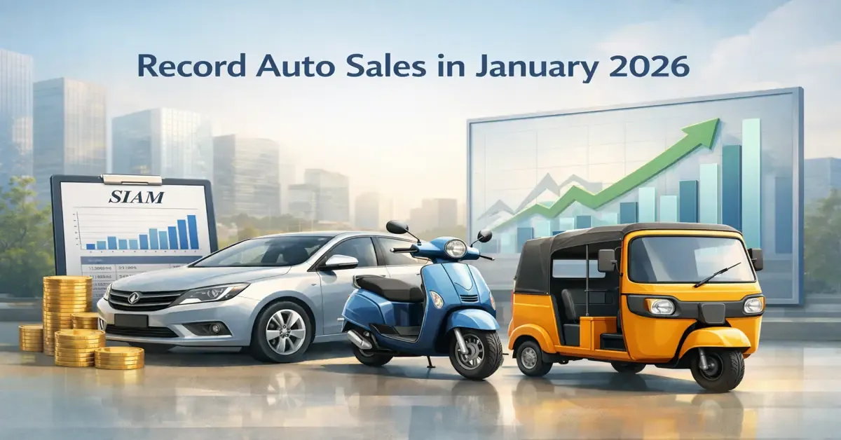automakers-post-record-january-dispatches-siam india-auto-sales-record-january-2026-siam-data