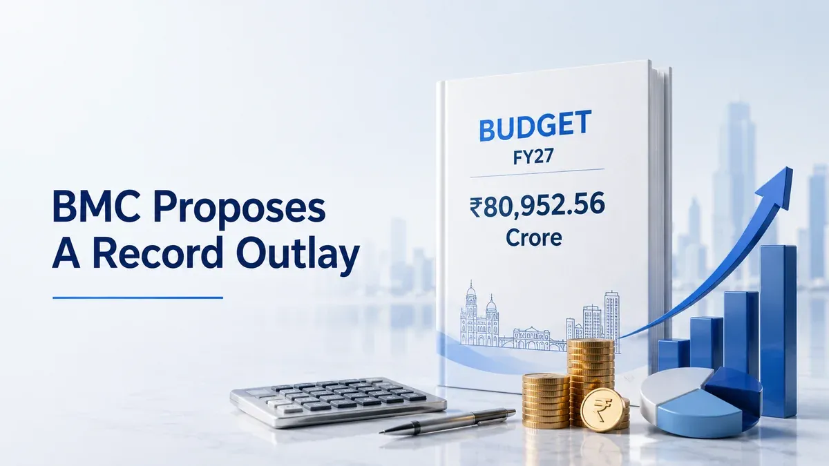 BMC Proposes A Record Outlay Of ₹80,952.56 Crore In FY27 Budget