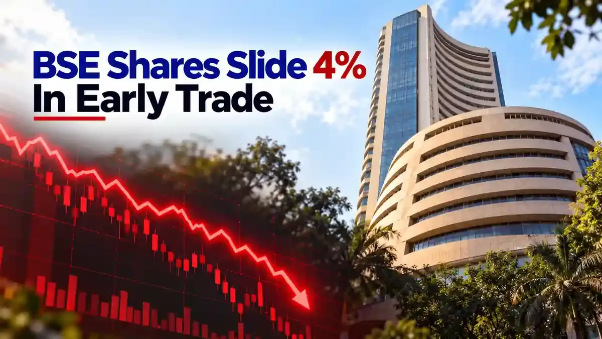 bse shares fall after goldman sachs bnp paribas stake sale BSE Shares Fall 4% In Early Trade As Goldman Sachs, BNP Paribas Sell ₹2,186 Crore Stake