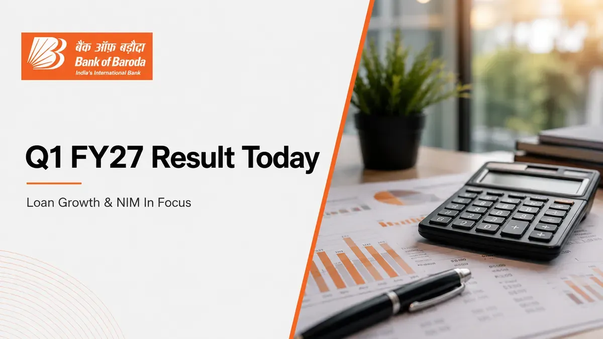bank of baroda q1 results 2026 date time key expectations what to watch Bank of Baroda Q1 Results 2026