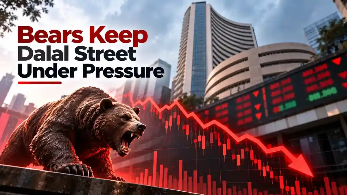 Closing Bell, 23 October 2026: Bears Maintain Grip As Sensex And Nifty 50 Close Lower On The Heels Of Domestic And Global Headwinds
