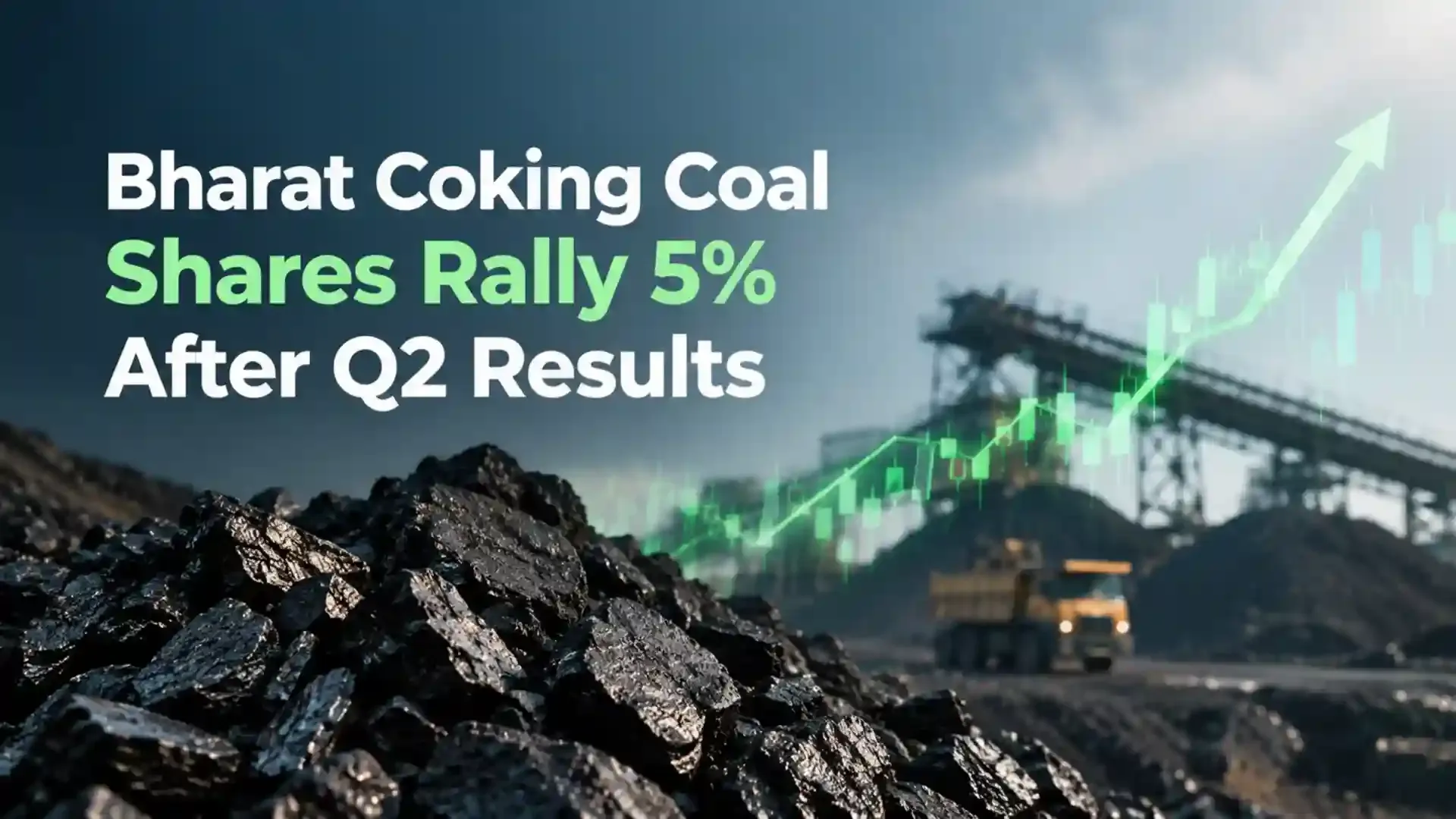Bharat Coking Coal Shares Rally 5% After Q2 Profit Turnaround; Revenue Jumps 39% YoY & PAT Rises To ₹123.7 crore 
