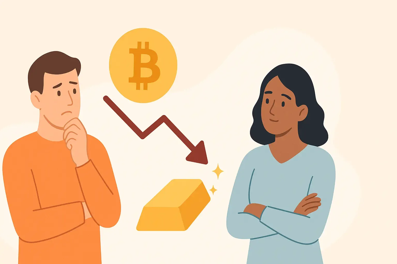 Bitcoin Crash: Will Investors Shift To Gold Now? Bitcoin Crash: Will Investors Shift To Gold Now?