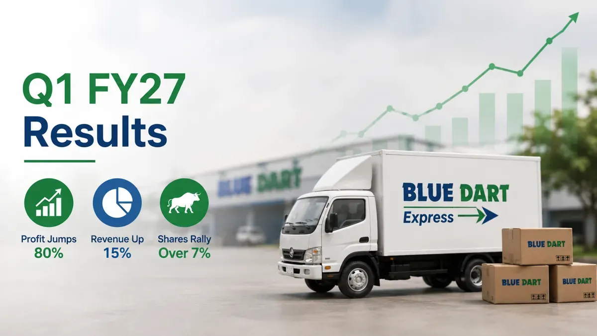 blue dart q1 fy27 results Blue Dart Express Q1 FY27 Results
