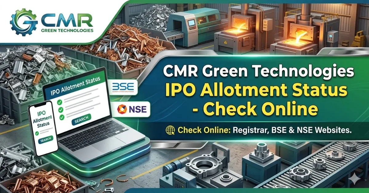 CMR Green Technologies IPO Allotment Status