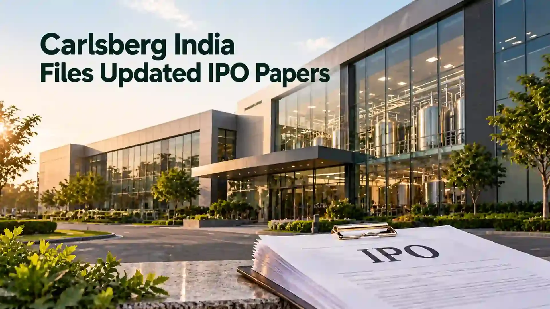 Carlsberg India Files Updated IPO Papers With SEBI For 8.64 Crore Shares In Offer For Sale