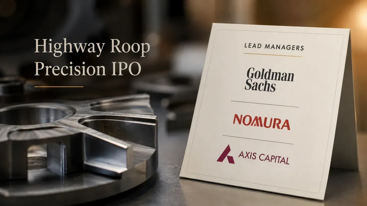 Carlyle Appoints Goldman Sachs, Nomura And Axis Capital For Highway Roop Precision Technologies IPO 
