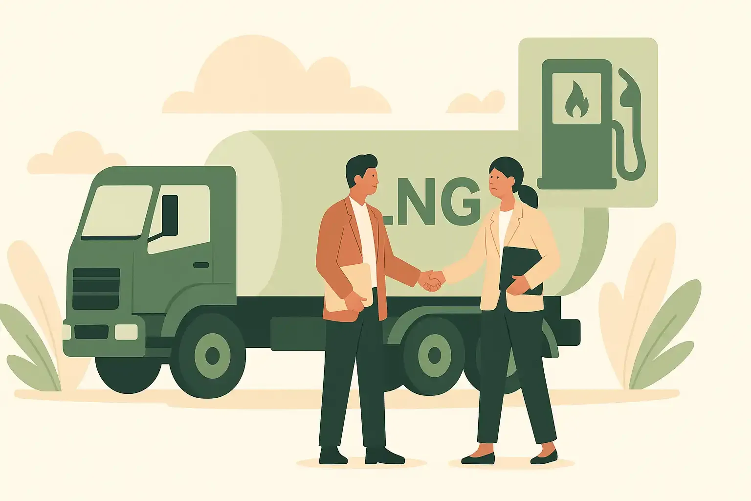 Tata Motors and THINK Gas Team Up for LNG Truck Network