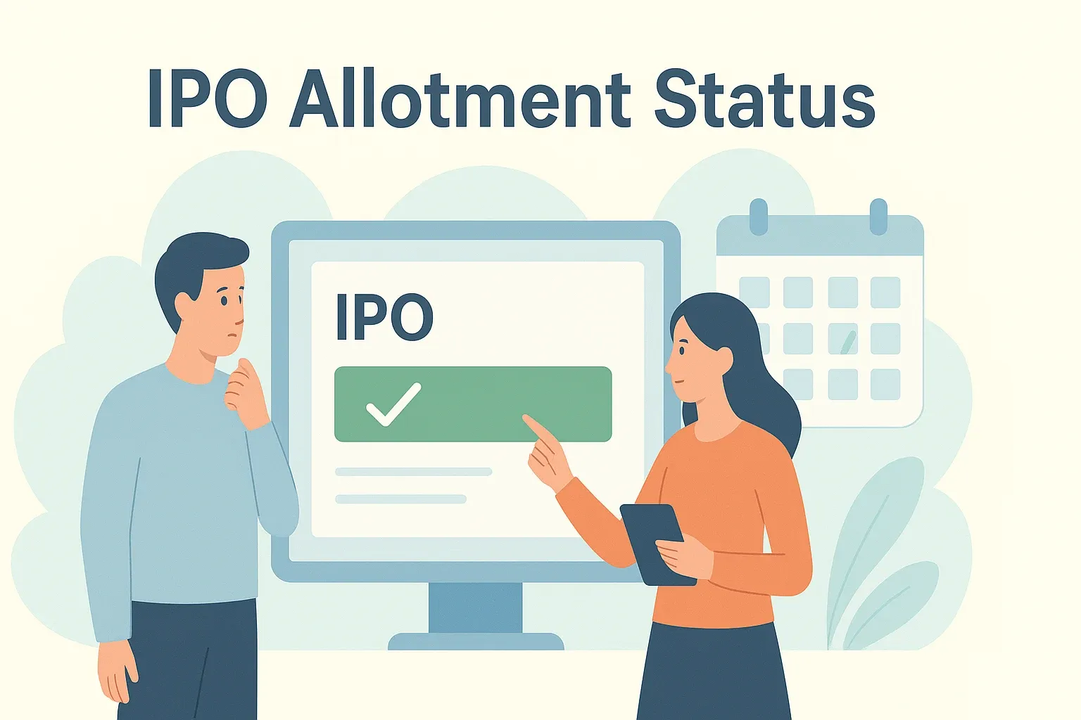 how to check ipo allotment status 