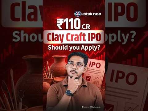 Clay Craft India IPO - ₹110 Crore SME IPO | Opens 17-19 Jun 2026