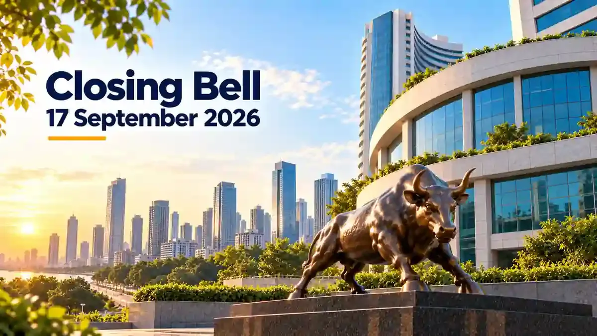 closing bell 17 september 2026 Closing Bell, 17 September 2026: Sensex, Nifty May Close In The Green