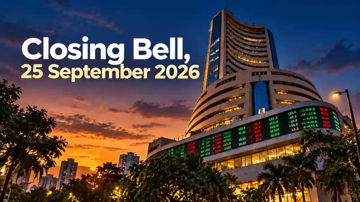 Closing Bell, 25 September 2026: Sensex And Nifty Finish In The Green