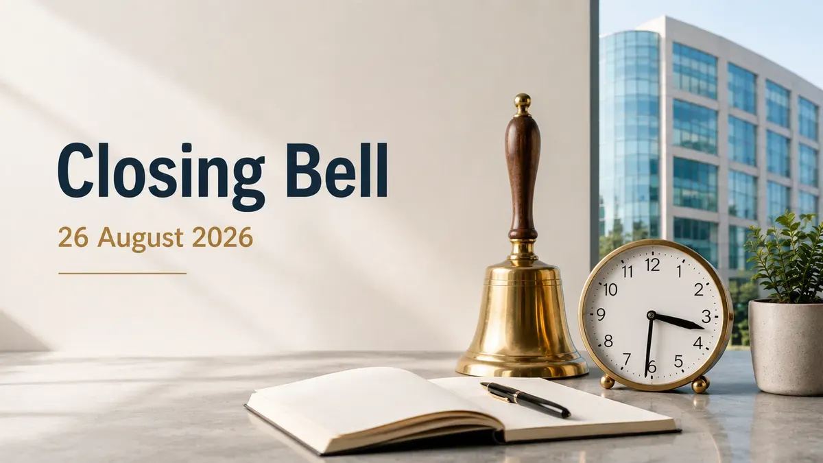 Closing Bell, 26 August 2026