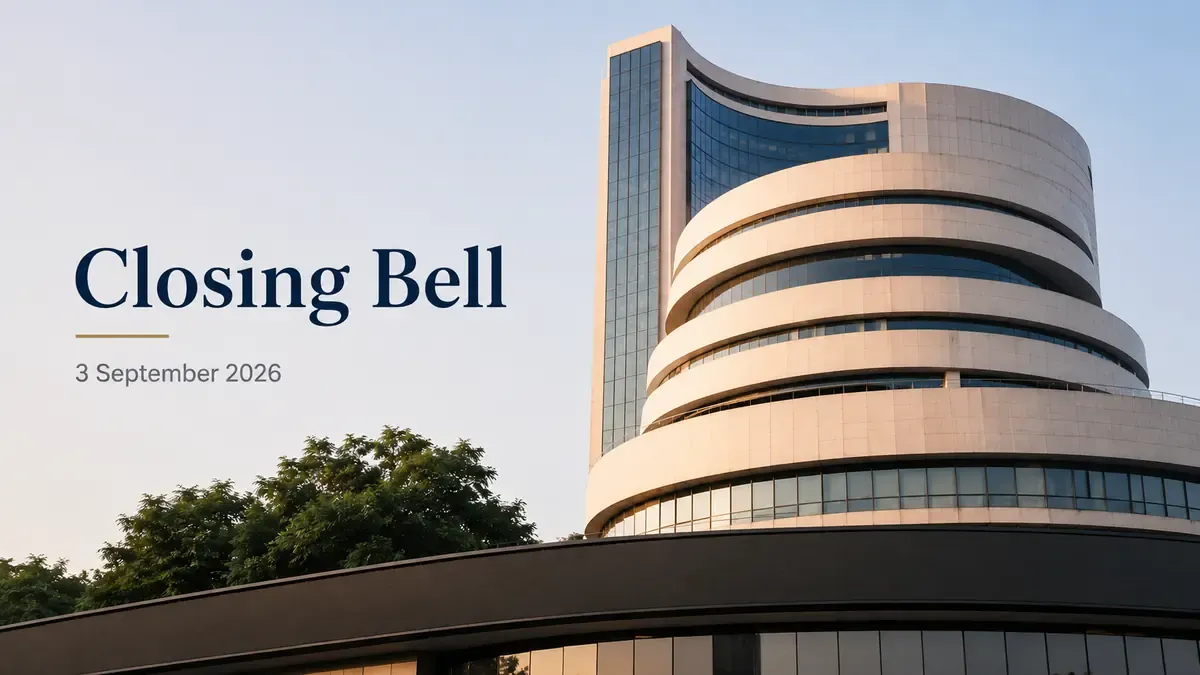 Closing Bell, 3 September 2026: Sensex And Nifty May End In The Red 