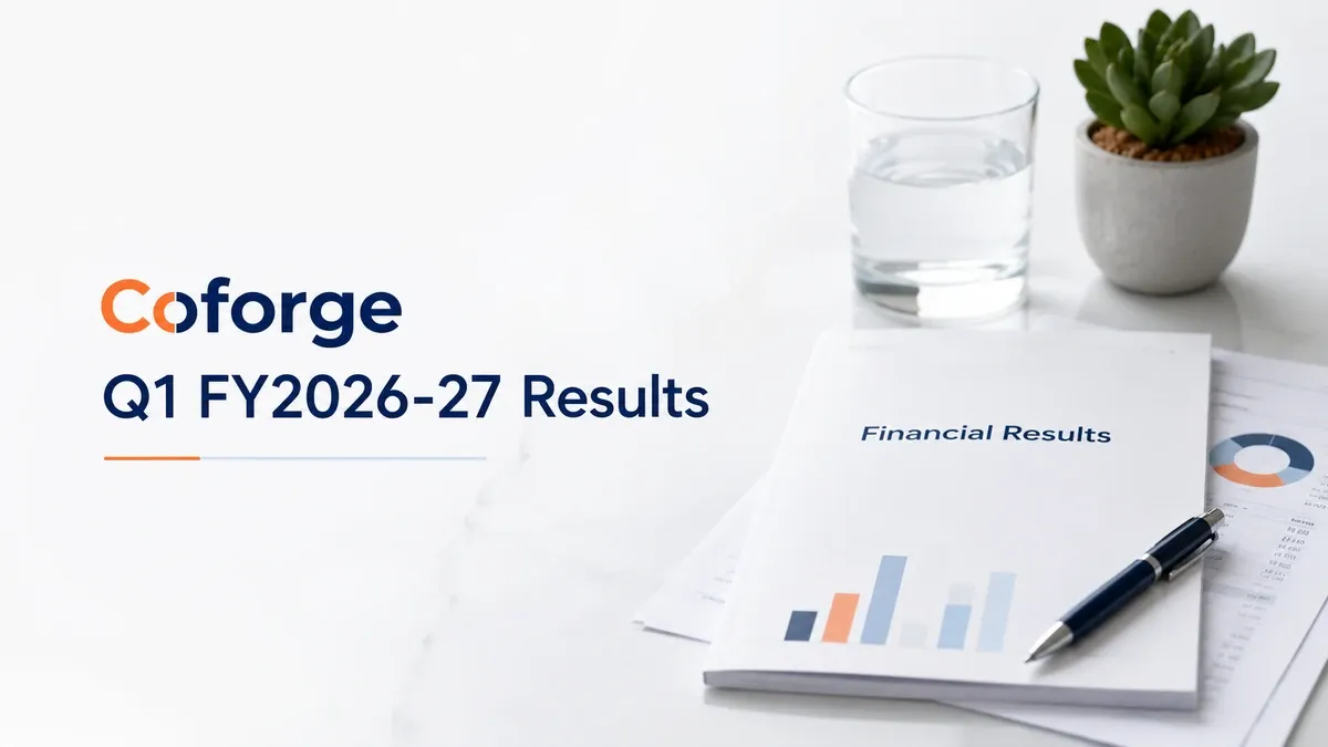 Coforge Q1 FY2026-27 Results: Net Profit Rises To ₹518.6 Crore, Revenue Surges 49% To ₹5,527.7 Crore; Board Declares ₹4 Interim Dividend