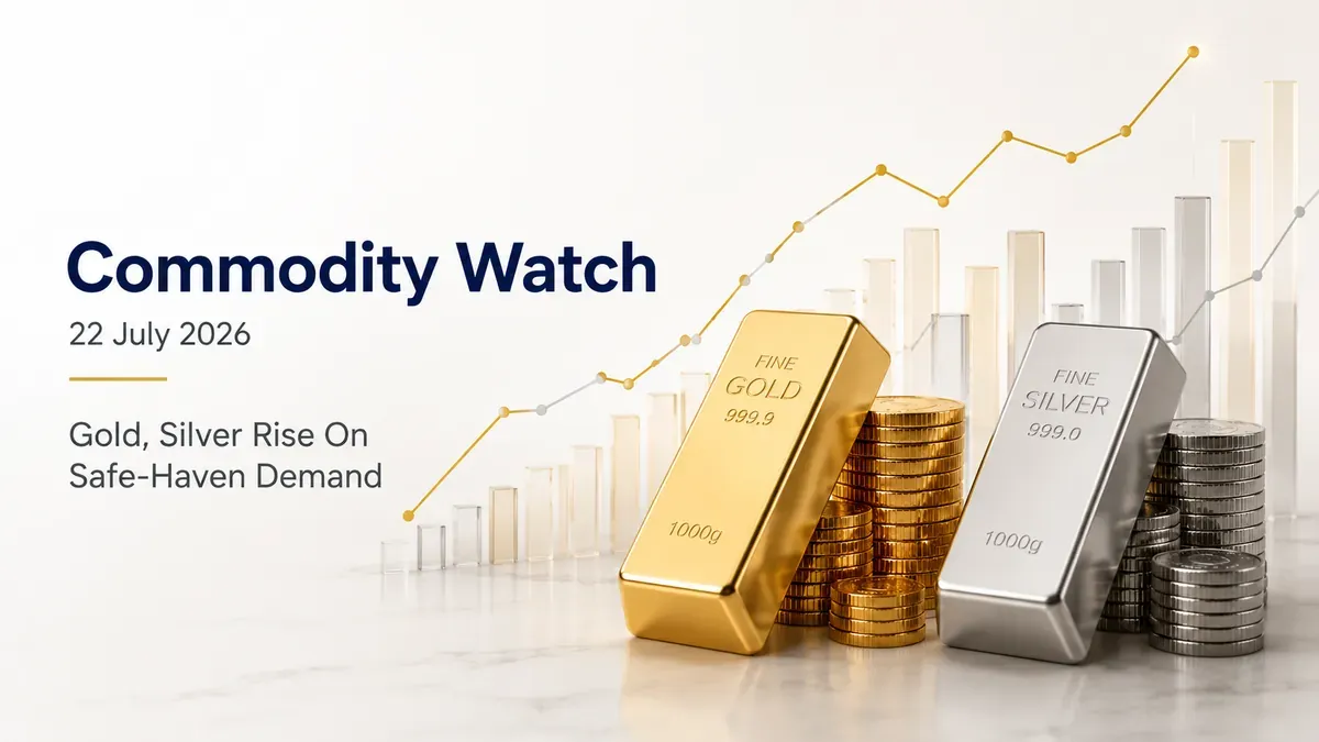 Commodity Market Today: Gold, Silver Rise on Safe-Haven Demand as Middle East Tensions Escalate