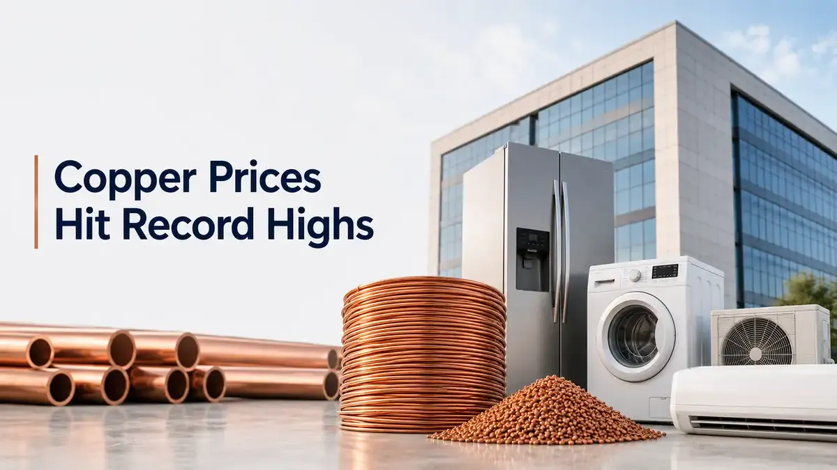 Consumer Durables Brace For Pressure As Copper Prices Surge, Rains Disrupt Demand