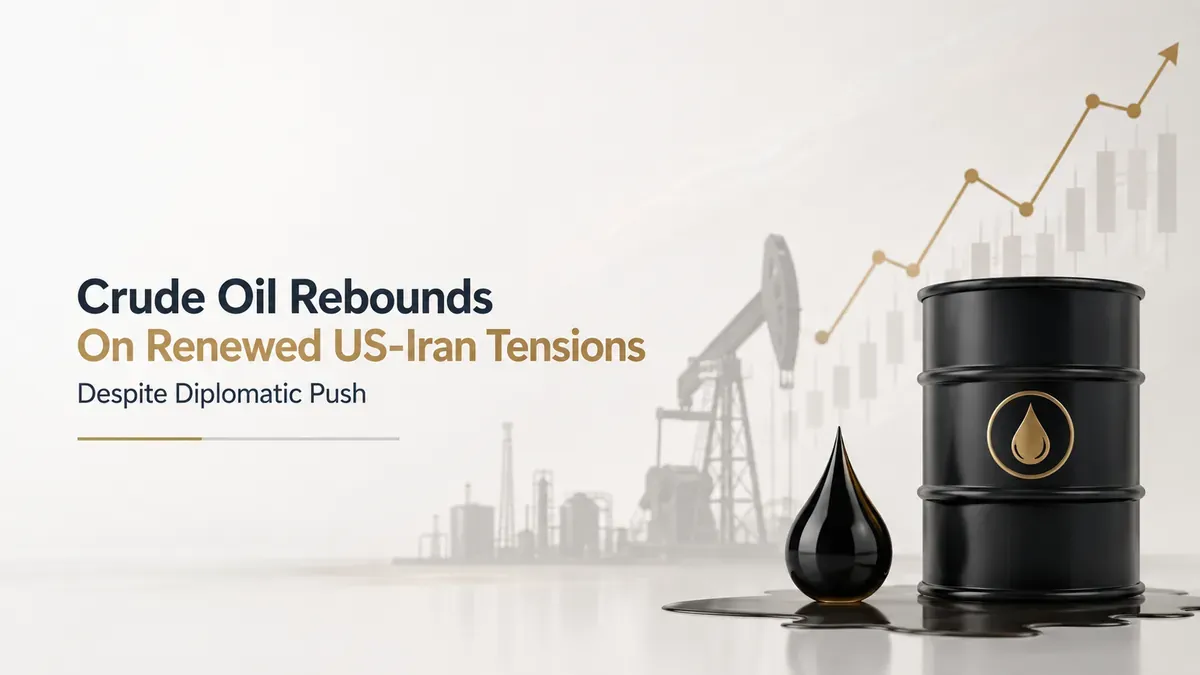 Crude Oil Rebounds on Renewed US-Iran Tensions Despite Diplomatic Push | Commodity Markets Today