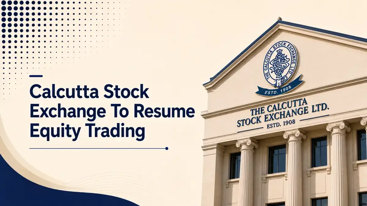 Calcutta Stock Exchange Explores Routes To Resume Equity Trading