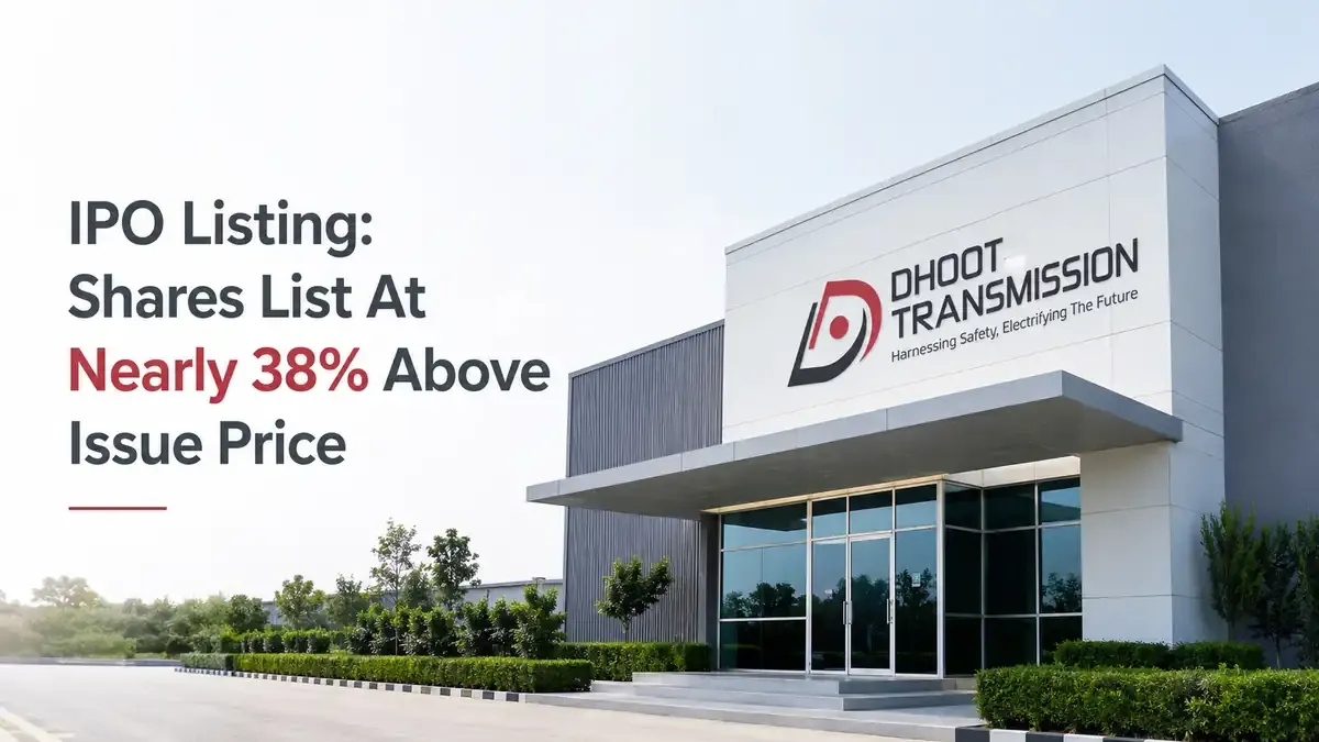 dhoot transmission shares list at nearly 38 percent premium Dhoot Transmission IPO Listing