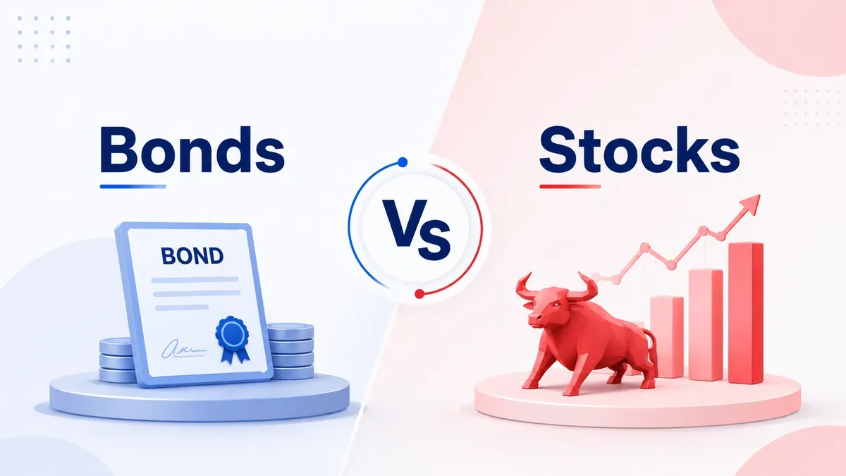 Difference Between Bonds And Stocks: Meaning, Features, Risks & Comparison Difference Between Bonds And Stocks