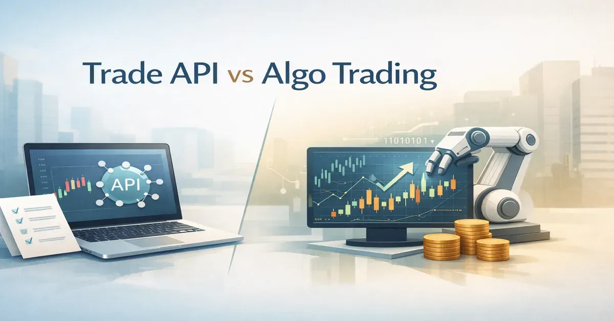 Difference Between Trade API And Algo Trading