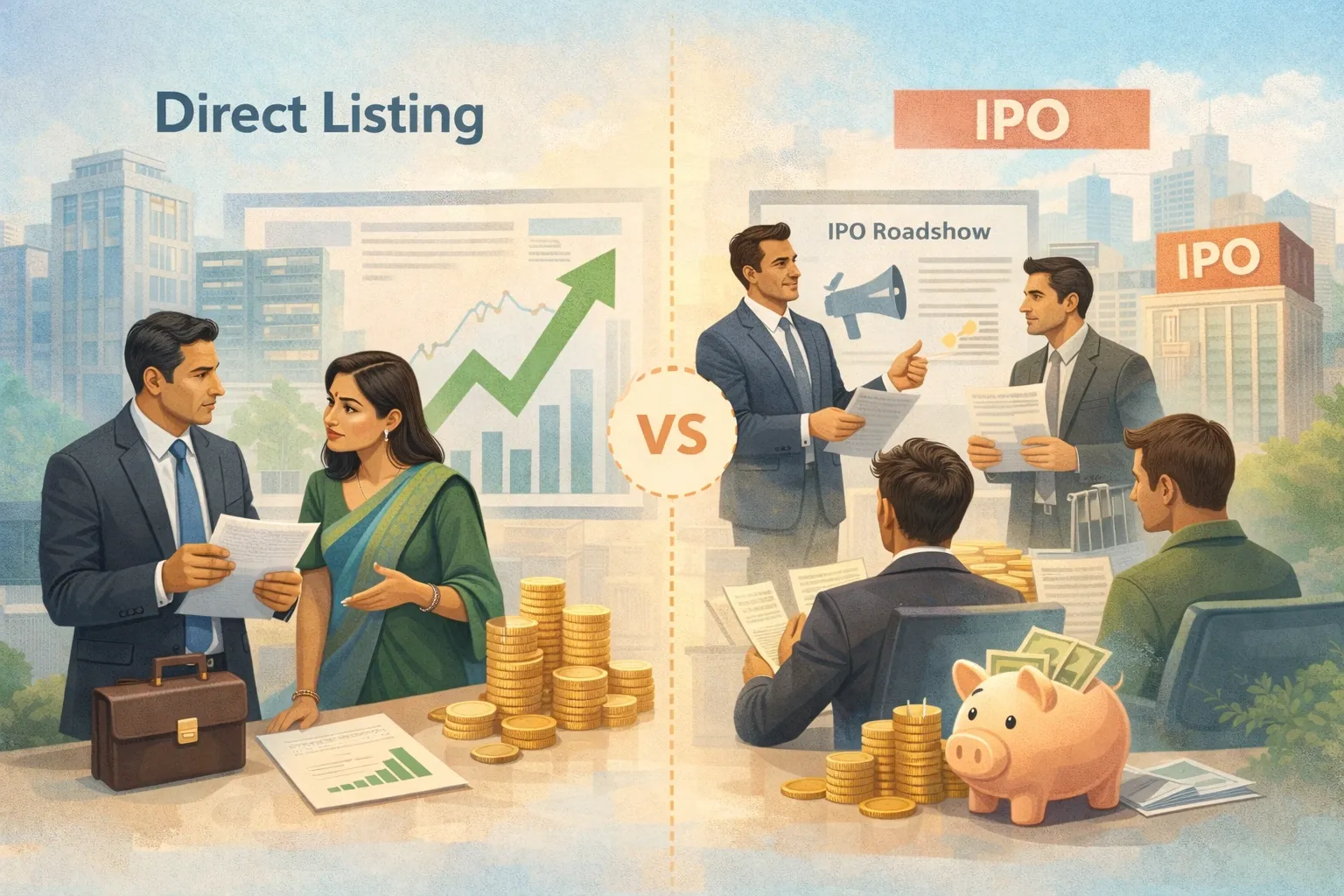 Direct Listing vs IPO: Key Differences Explained Direct Listing vs IPO: Key Differences Explained
