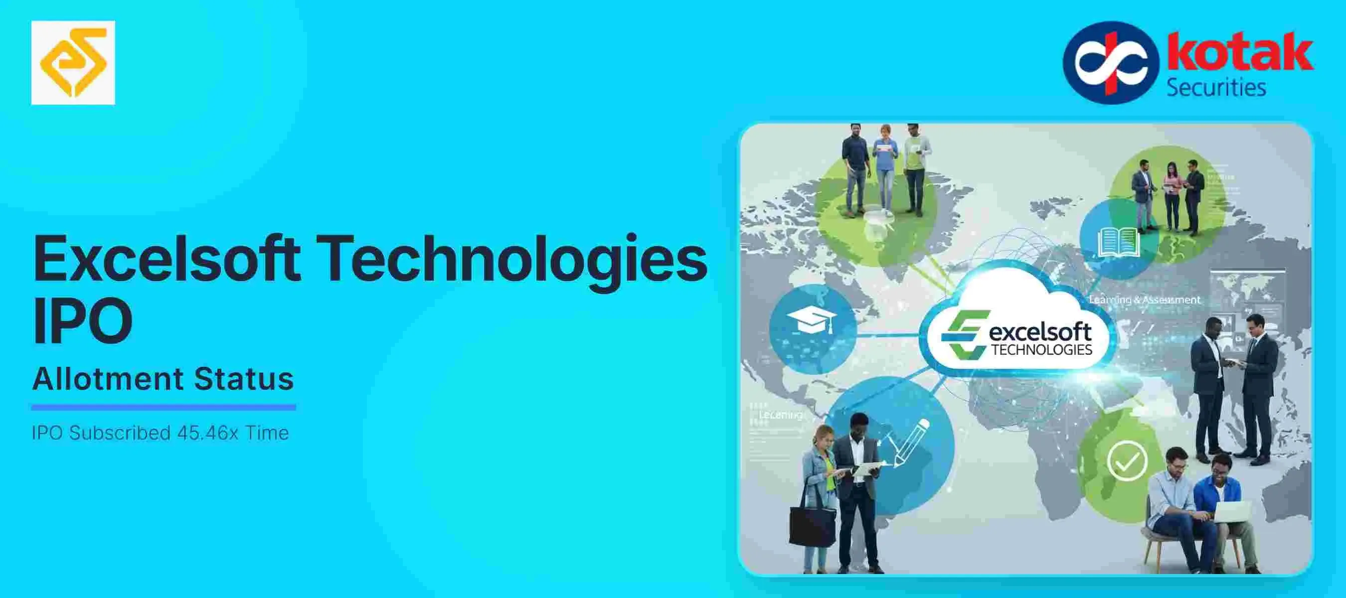 Excelsoft Technologies IPO Allotment Status