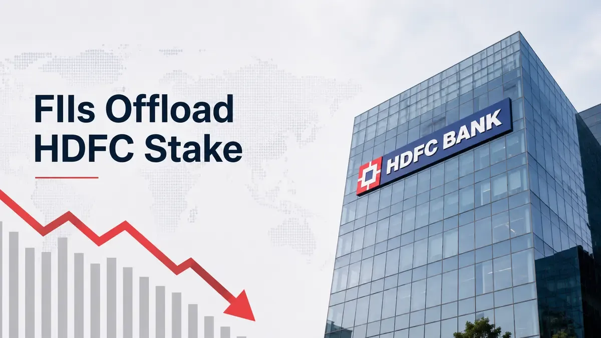 fiis-sell-stake-hdfc-bank-march-quarter-fy-26 fiis-sell-stake-hdfc-bank-march