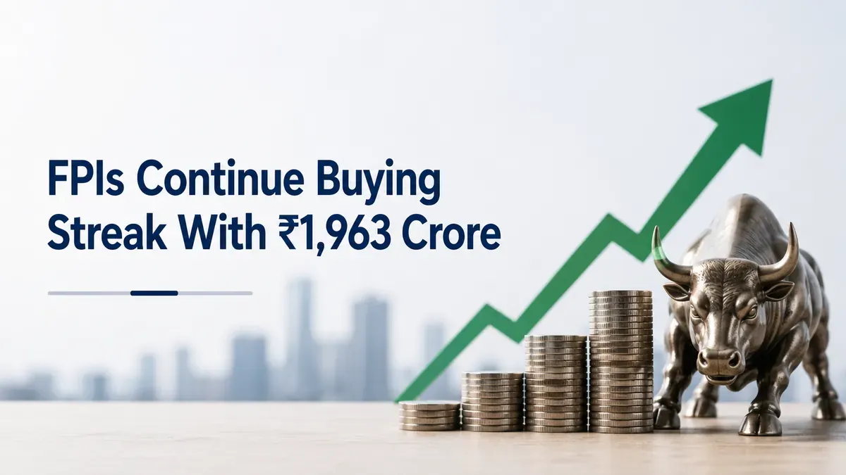 fpis buy 1963 crore despite west asia tensions FPIs Continue Buying Streak With ₹1,963 Crore