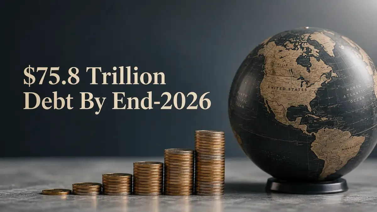 Developed Economies' Government Debt To Reach Record $75.8 Trillion By End-2026: Fitch